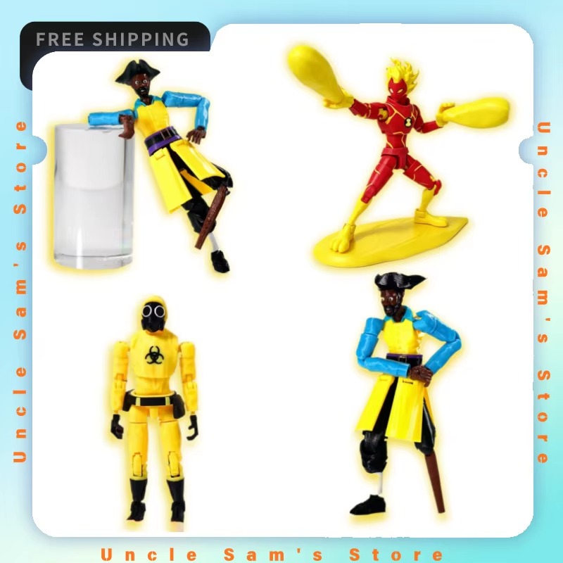 3D Printing Action Figure - Super 3D-geprinte meervoudig gelede actiefiguur Backrooms