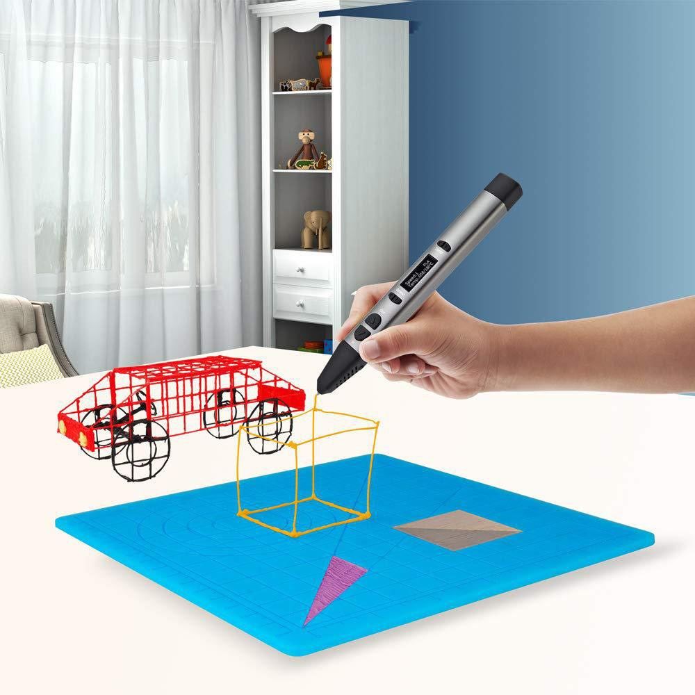 3D Printing Template - Duurzame sjabloon tekenhulpmiddelen Flexibele siliconenmat 3D-penmat