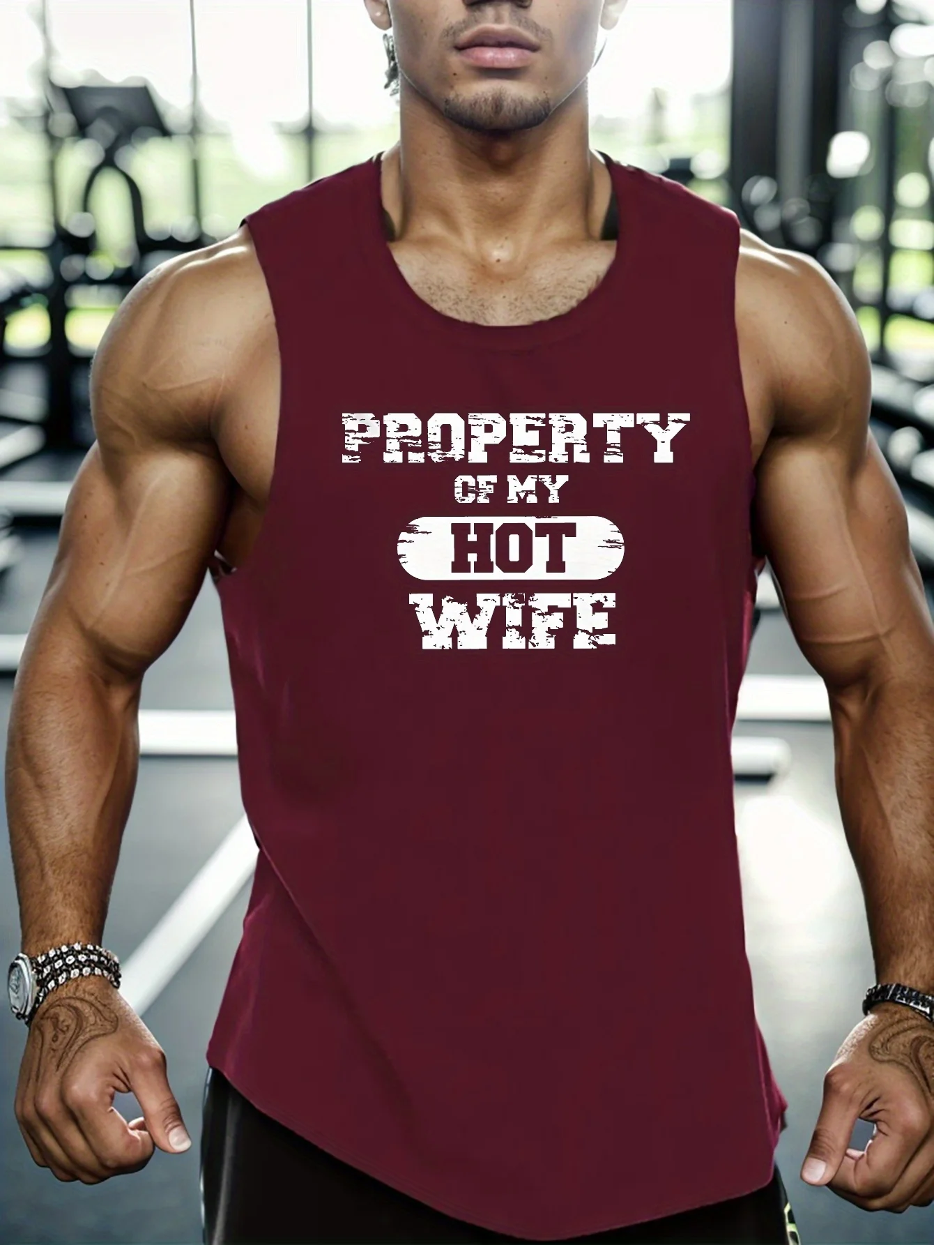 3D Printing Husband Shop - Mode Nieuwe Heren T-shirt 'EIGENDOM VAN