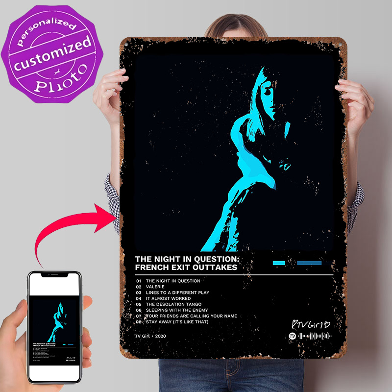 3D Printing Question - De nacht in kwestie Albumhoes 3D-geprinte
