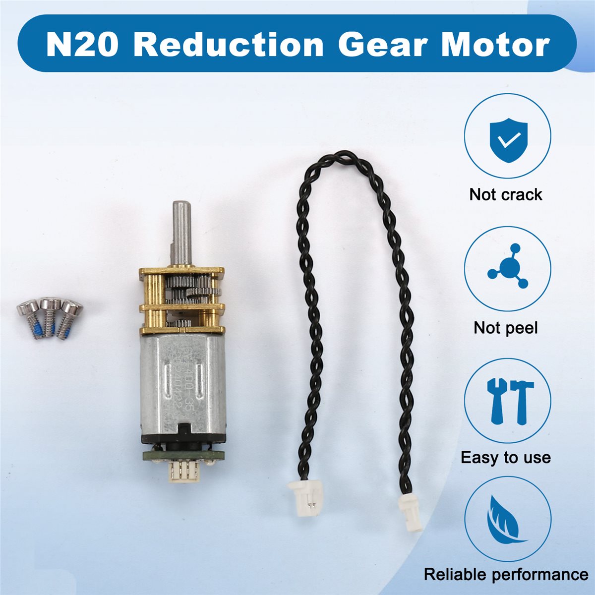 3D Printing Output - A49T N20 Reductiemotor N20 10D Motor