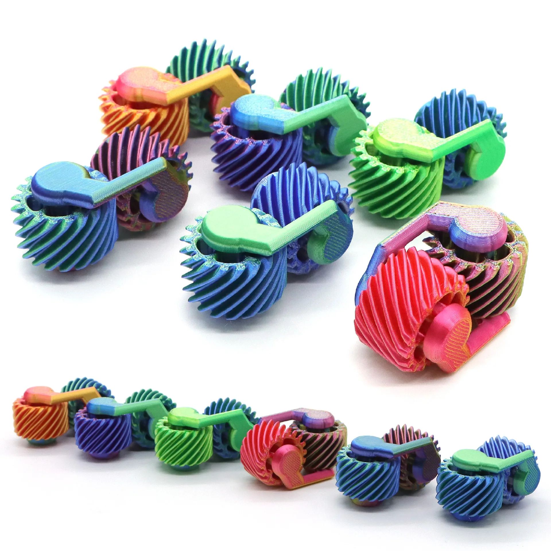 3D Printing Fidget Toys - Populaire Fidget 3D Geprinte Vingertop Gear