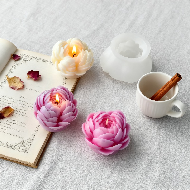 DIY Rose Flower Kaars Silicone - 3D Printing Concrete recensie en prijs