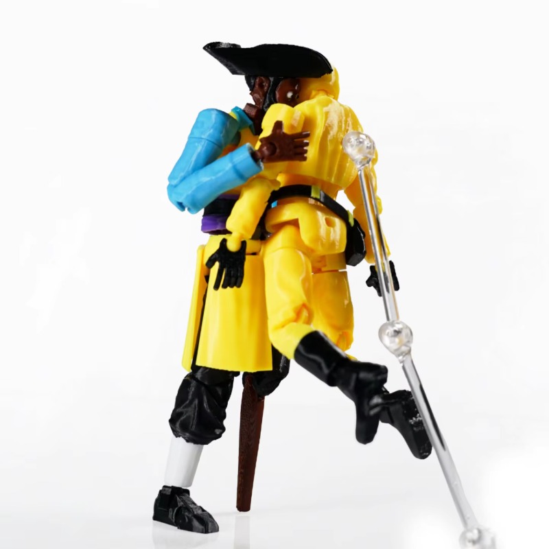 Super 3D-geprinte meervoudig g - 3D Printing Action Figure recensie en prijs