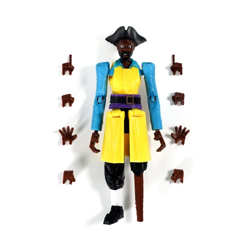 Super 3D-geprinte meervoudig g - 3D Printing Action Figure recensie en prijs