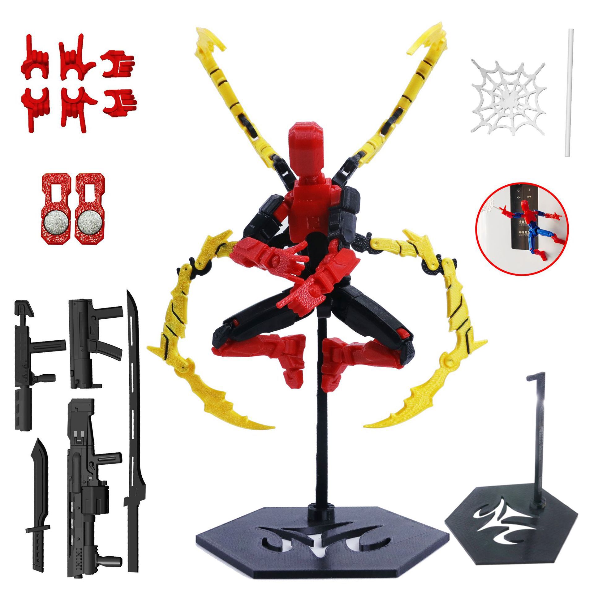 3D Gedrukt Robot Model Speelgo - 3D Printing Action Figure recensie en prijs