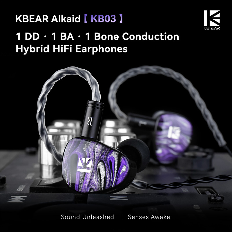 KBEAR Alkaid KB03 HiFi IEM-oor - 3D Printing Office Setup recensie en prijs
