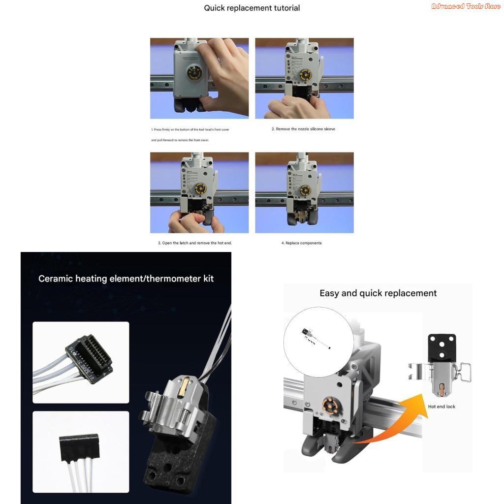Keramische Zirconia Heat Break - 3D Printing Zirconia recensie en prijs