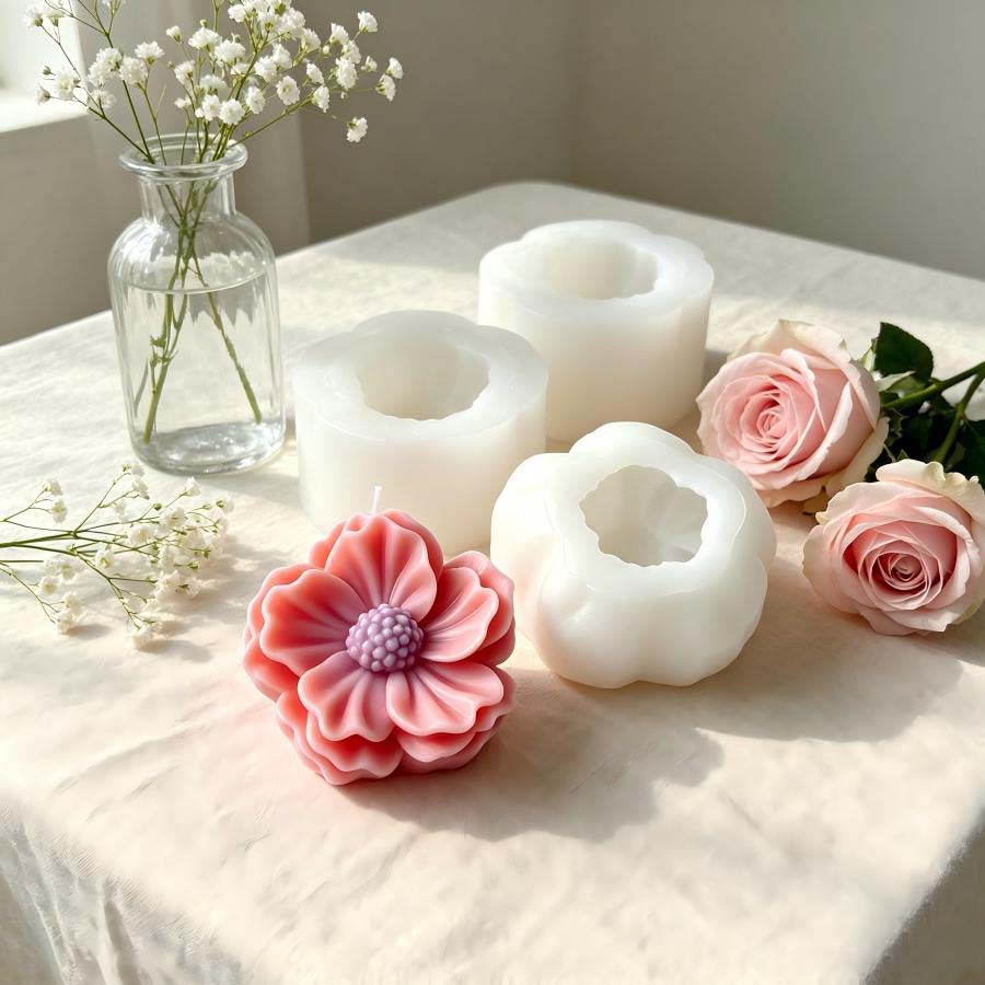 3D Camellia Bloem Siliconen Ka - 3D Printing Concrete recensie en prijs