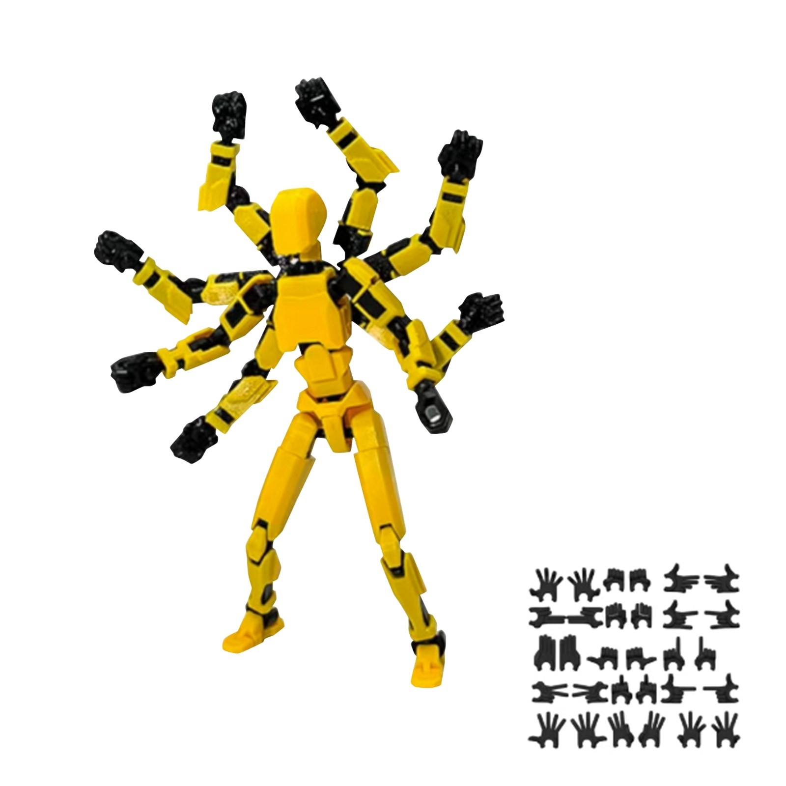 Multi-Jointed Beweegbare Shape - 3D Printing Action Figure recensie en prijs