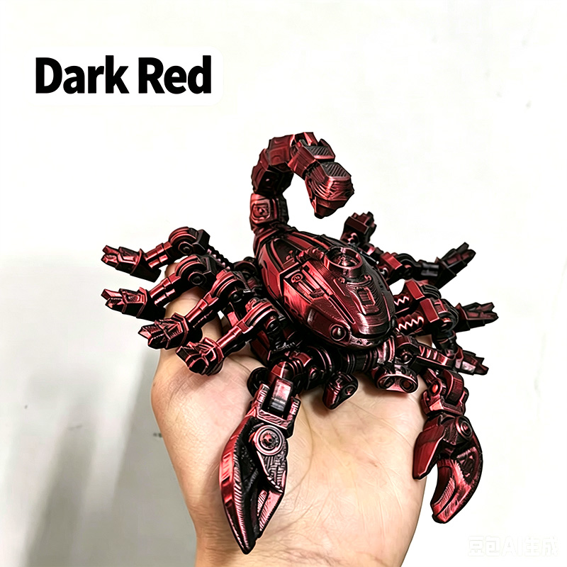 3D-geprinte mechanische schorp - 3D Printing Action Figure recensie en prijs