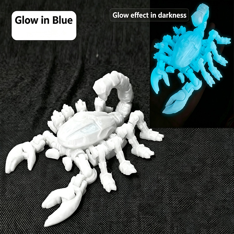 3D-geprinte mechanische schorp - 3D Printing Action Figure recensie en prijs