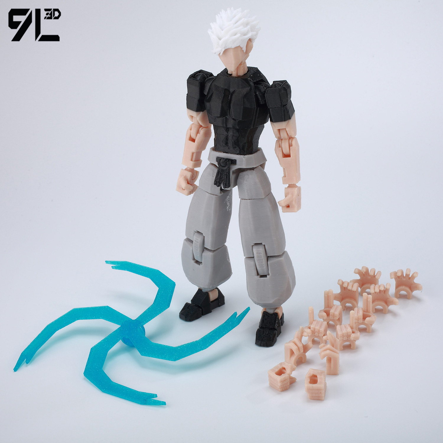 9L3D Lucky13 Dummy13 Actiefigu - 3D Printing Action Figure recensie en prijs