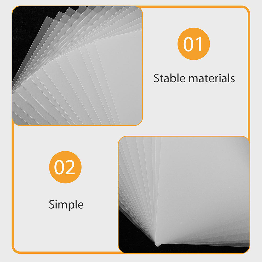 20 stuks transparante plastic  - 3D Printing Template recensie en prijs