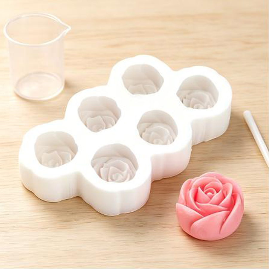 6-delige set roosvormige silic - 3D Printing Concrete recensie en prijs