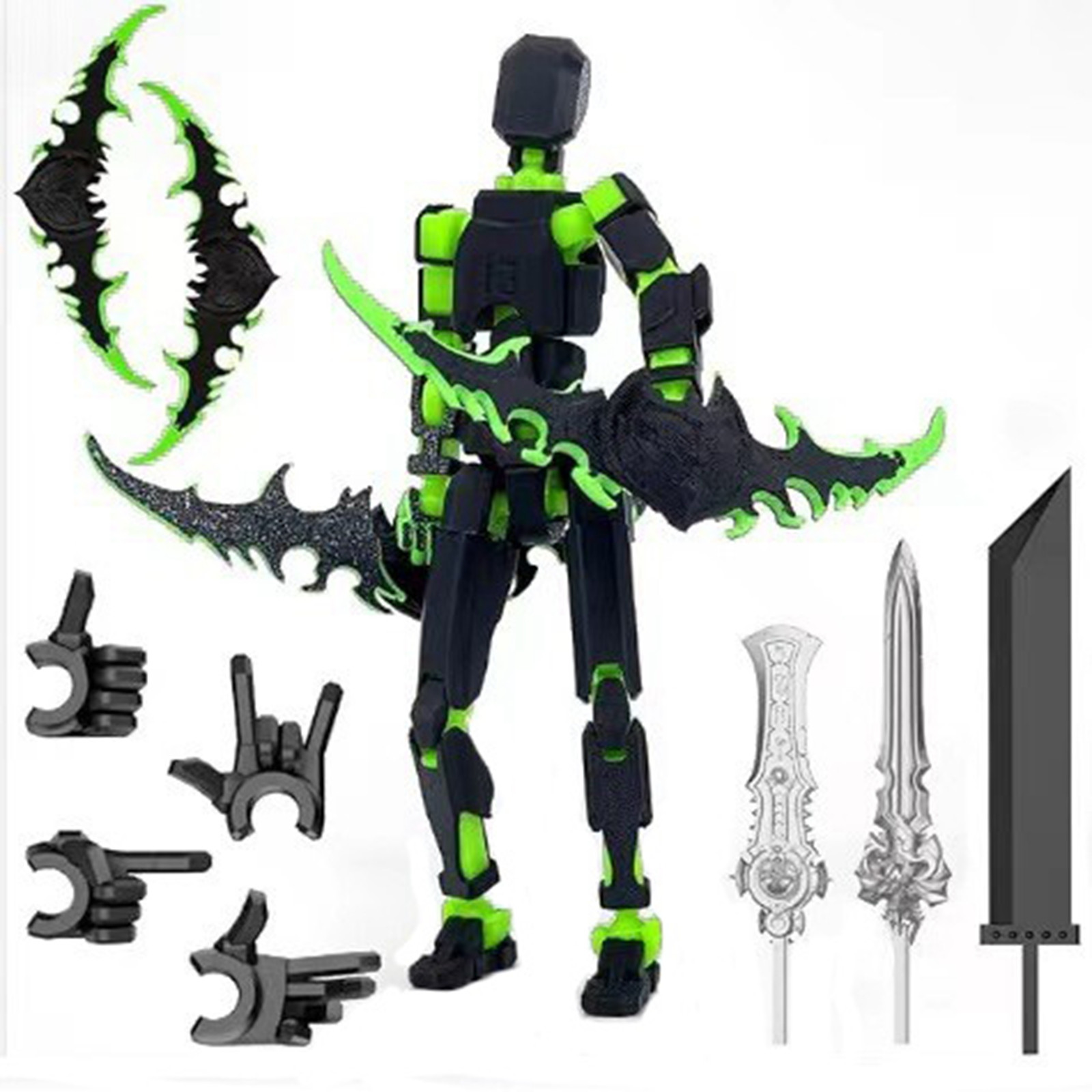 Titan 13 Met Vleugels Figuur S - 3D Printing Action Figure recensie en prijs