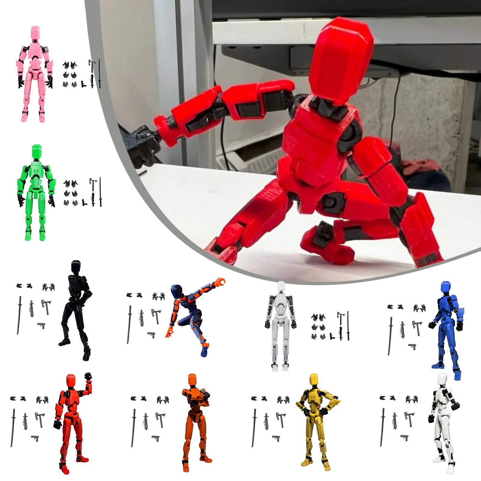 Titan 13 Met Vleugels Figuur S - 3D Printing Action Figure recensie en prijs