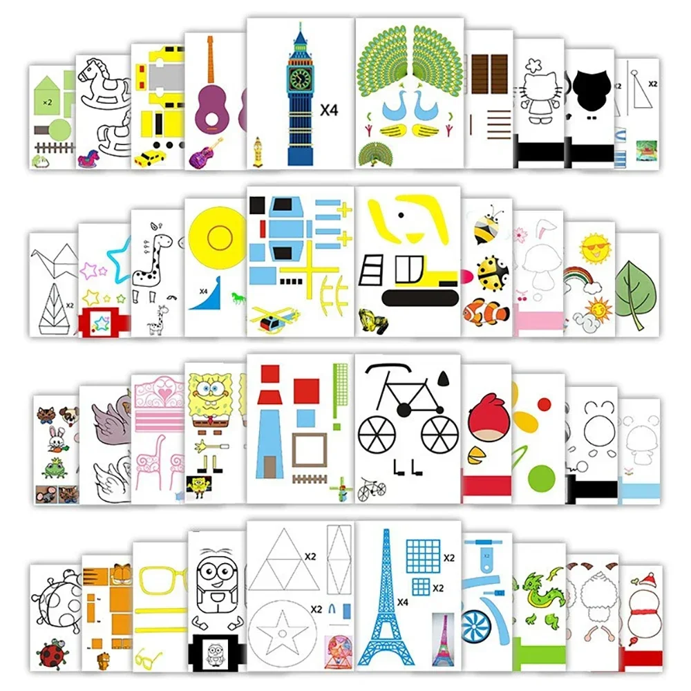 3D-pentekenboek met grafische  - 3D Printing Template recensie en prijs