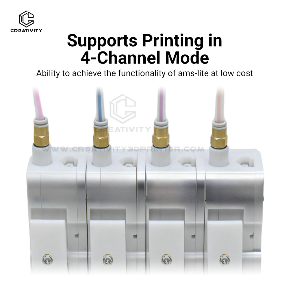 3D Meerkleurendruk BMCU Feeder - 3D Printing Output recensie en prijs