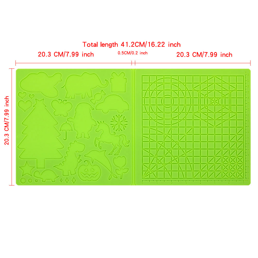 3D-printpen siliconen pad met  - 3D Printing Template recensie en prijs