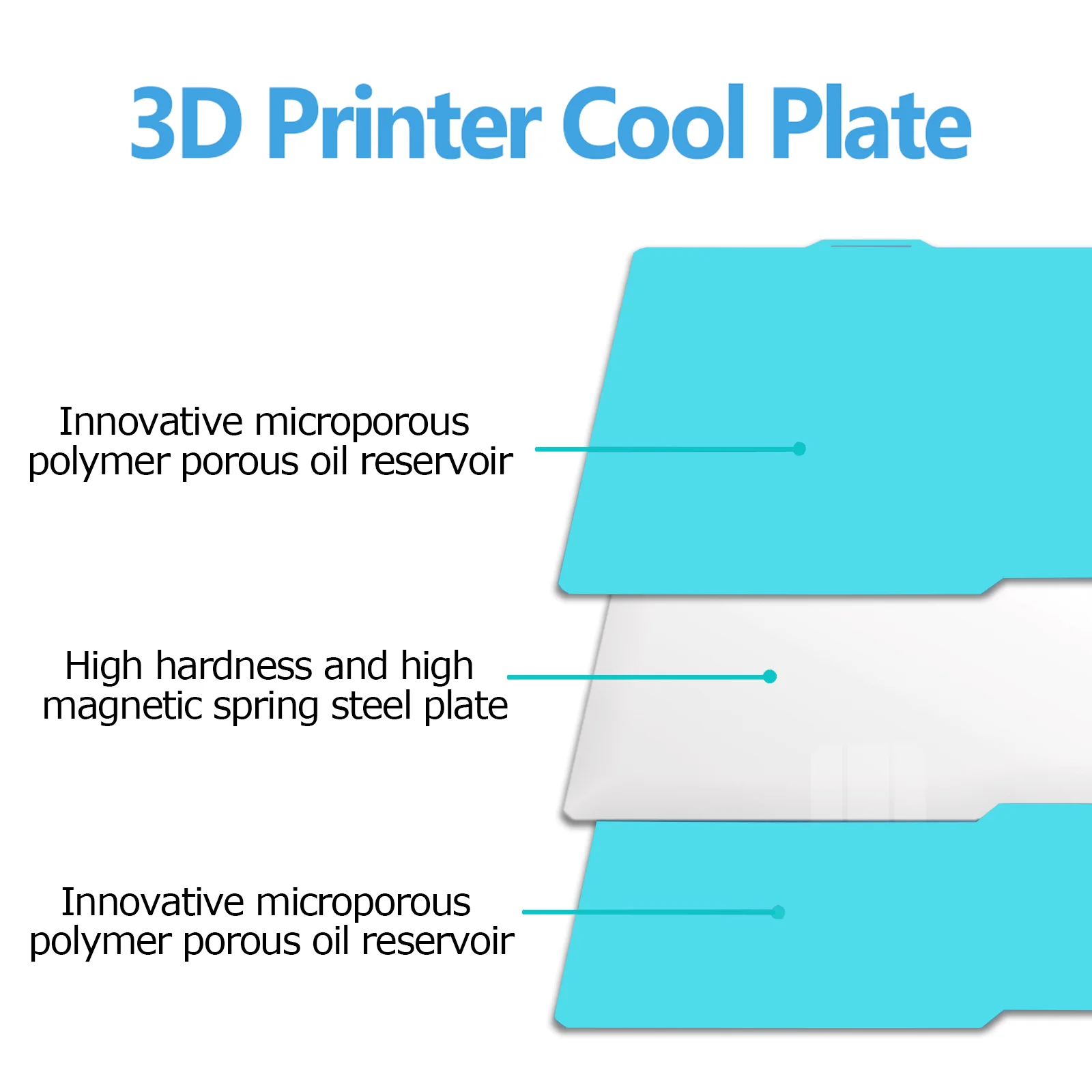 Gletsjer Koude Bouwplaat Voor  - 3D Printing Elegoo recensie en prijs