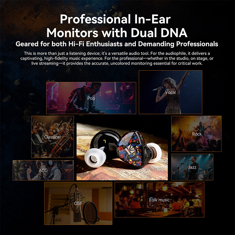 KBEAR Kalideer Apex-P6 1DD+1BA - 3D Printing Office Setup recensie en prijs