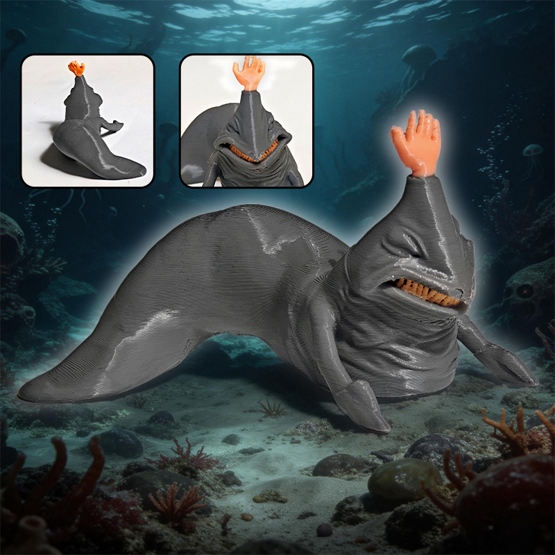 Nieuwe 3D-geprinte Sea Eater B - 3D Printing Action Figure recensie en prijs