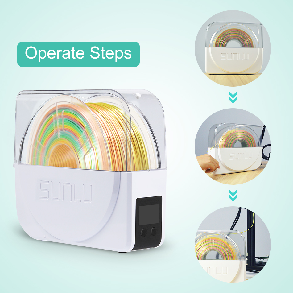SUNLU Filament Droger S1 Plus  - 3D Printing Output recensie en prijs