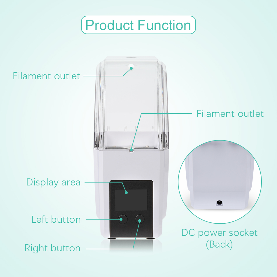 SUNLU Filament Droger S1 Plus  - 3D Printing Output recensie en prijs