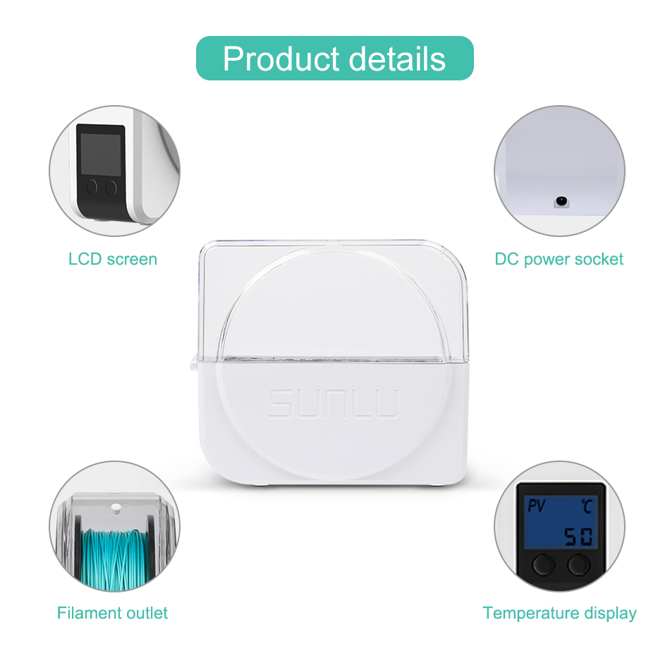 SUNLU Filament Droger S1 Plus  - 3D Printing Output recensie en prijs