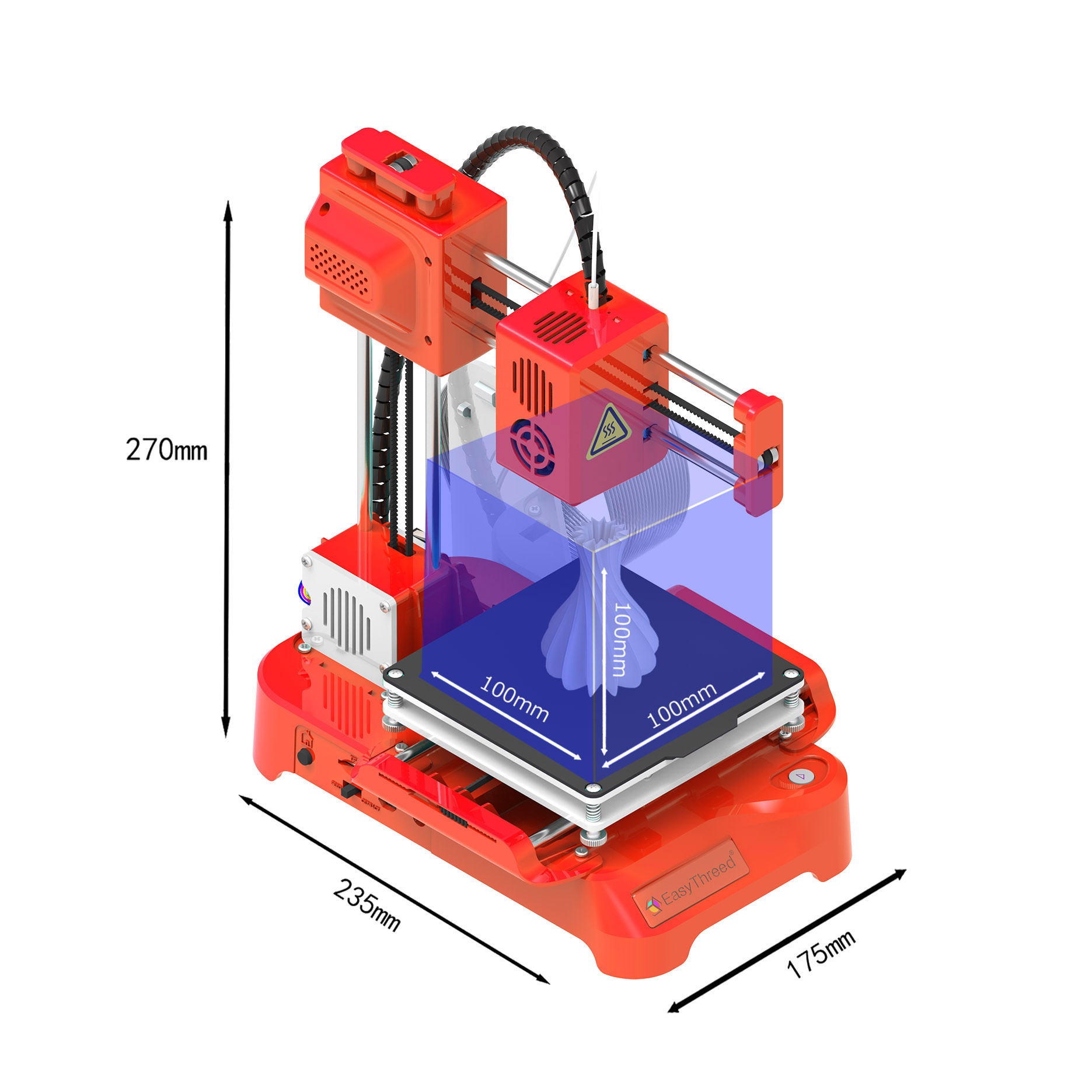 Easythreed 3D-printer K9 Eenvo - 3D Printing Output recensie en prijs