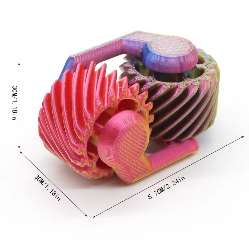 1PCS 3D Gedrukt Fidget Spinner - 3D Printing Fidget Toys recensie en prijs